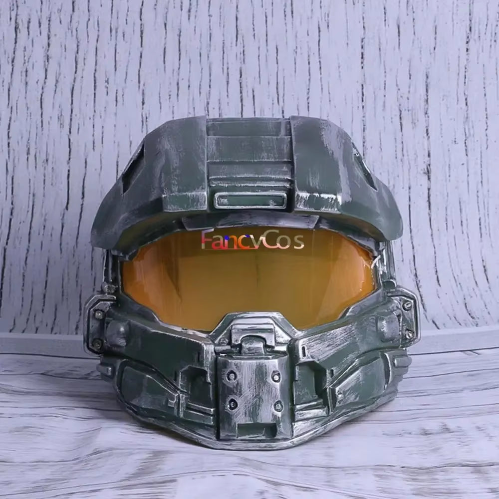 Halo 4: Forward Unto Dawn Cosplay Master Chief Helmet Halloween Cosplay Cap Helmet PVC Mask Props Mask for Men Halloween Mask